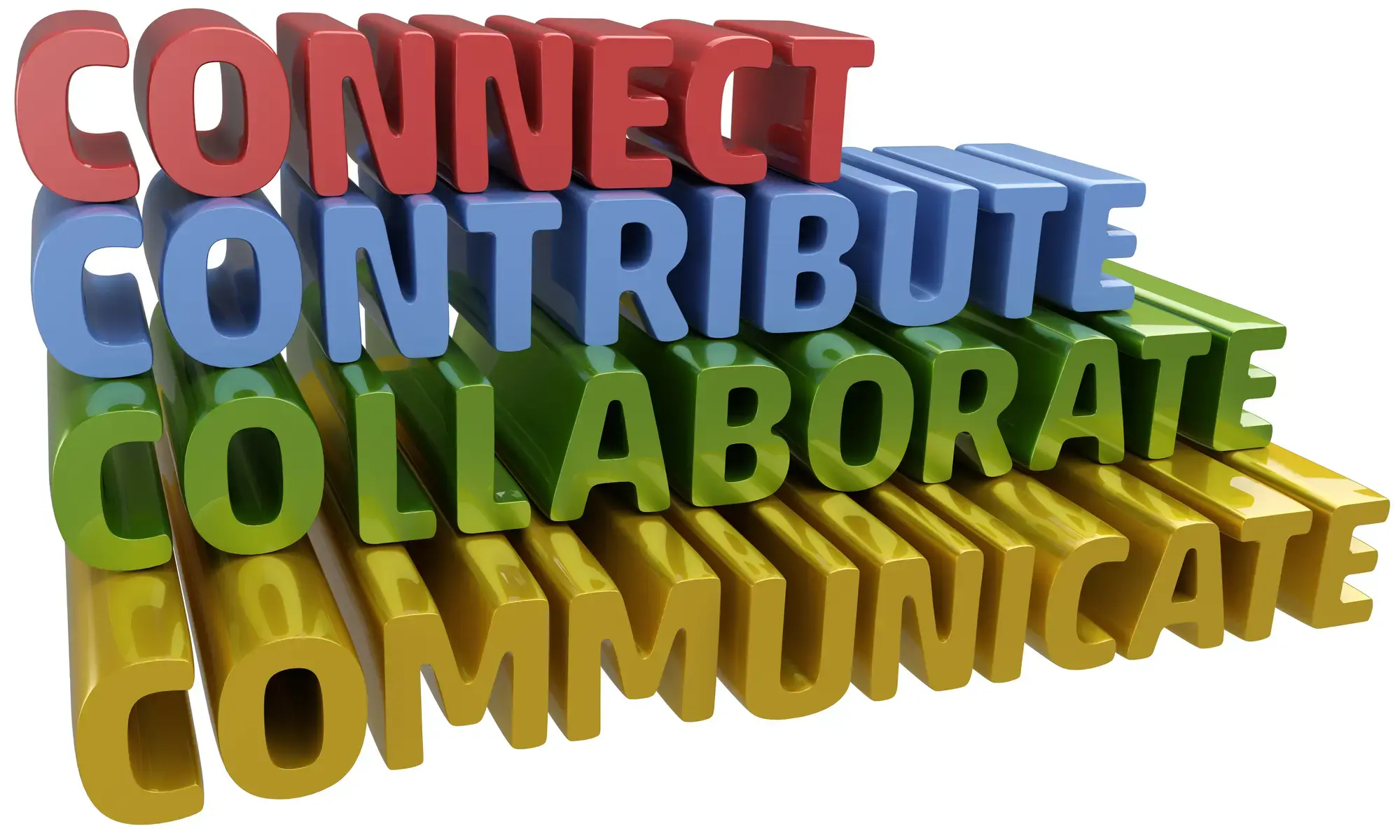 Connect Contribute Collaborate Communicate