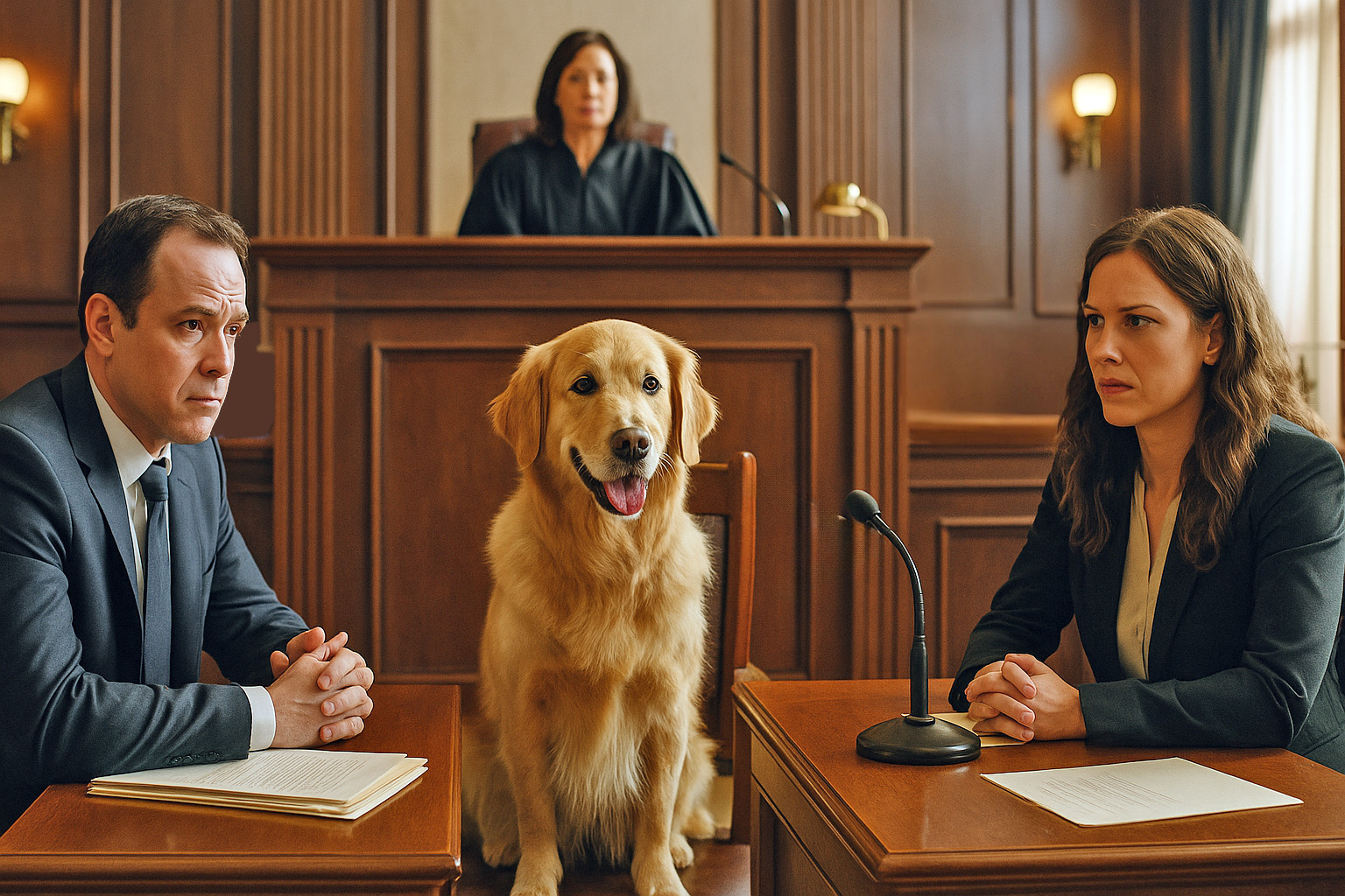 Dog Custody Battle